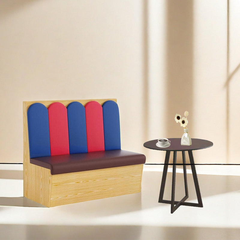 Banc de rangement restaurant moderne Cafe Dessert Shop Bakery