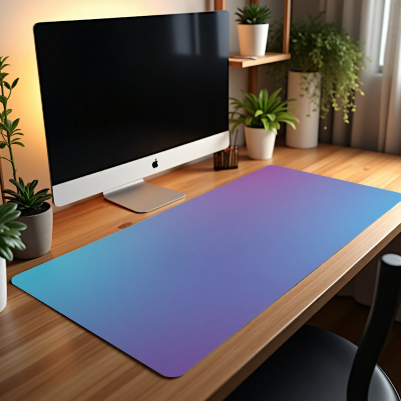 Polyester Desk Pad, 23.6x13.8