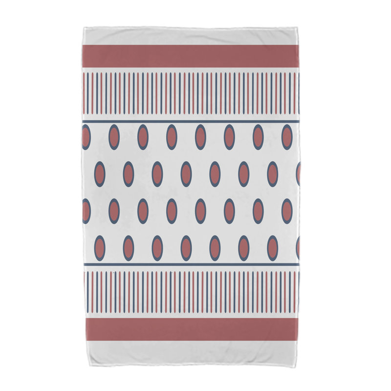 Serviette de plage en microfibre Malcho, Orange