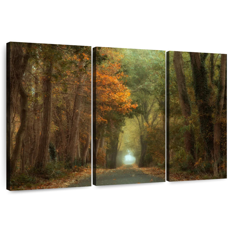 Mehar Picturesque Country Road, 42" H x 65" W
