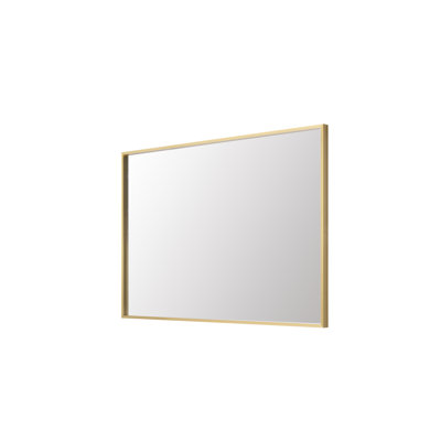 Yoselyne Aluminium Square Wall Mirror