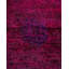 Tapis unique mauve / rouge / noir 9 pi 1 po x 16 pi 6 po Adhara