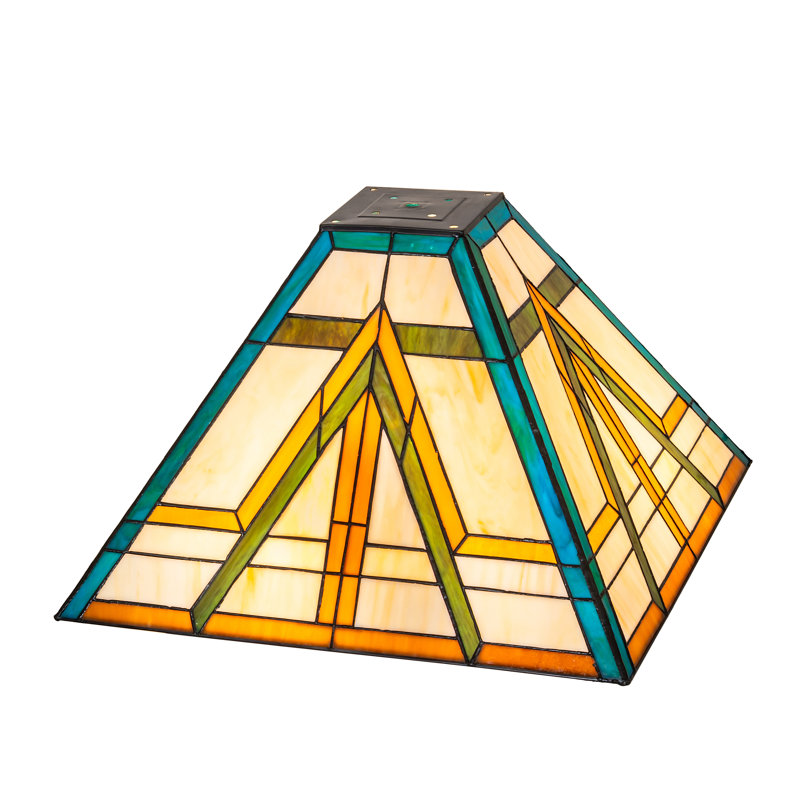 17" Square Moab Shade, 11" H x 24" W x 24" D