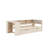 Twin Size Platform Bed With Shelves, Drawers, Charging Station And Upholstered Headboard-1213619046-1213619047