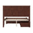 Nantucket Solid Wood Platform Bed with Panel Footboard and Storage Drawers-96140422-96140421