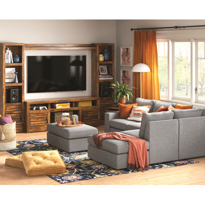 Tables gigognes rondes modernes noires 17,5 pouces