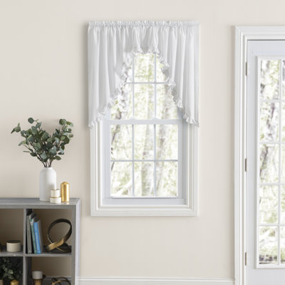 Abbra Cotton Blend Swag Window Valance