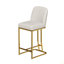 Ensemble de 2 chaises de bar de style moderne avec une conception simple, des tabourets hauts confortables au design créatif et des chaises de salle à manger flexibles convenant aux bars, aux restaurants ou aux comptoirs de cuisine-2141910622