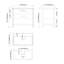 Ensemble de meuble-lavabo simple 37 po Kaetzel-505133214