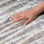 Tapis à rayures texturé de qualité supérieure lavable à la machine ADS31-748089841-748089851