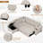 83.65'' Pillow Top Arm Sofa Bed-1357650663