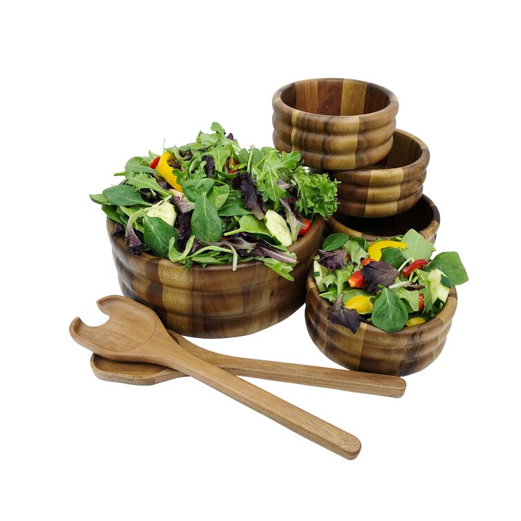 X-Large Salad Bowl with Servers