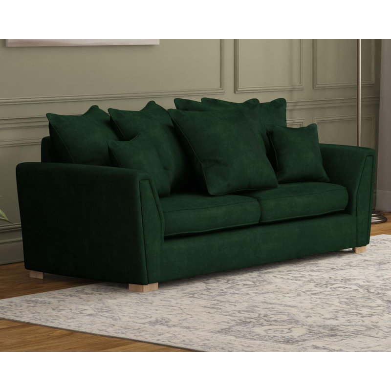 Wendleberry Three Seater, Scatter Back, Nutmeg