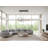 Lavery 4 - Light Black LED Chandelier With White Acrylic Diffusers