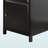 Lyric Black Finished 3 Soft Close Drawers & 1-Cabinet Writing Desk, 30.64" H X 47.21" W X 19.85" D-422080832-422080834
