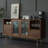 Retro simple and light luxury sideboard