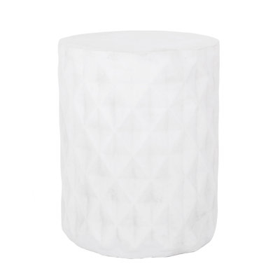 Outdoor Lightweight Concrete Side Table