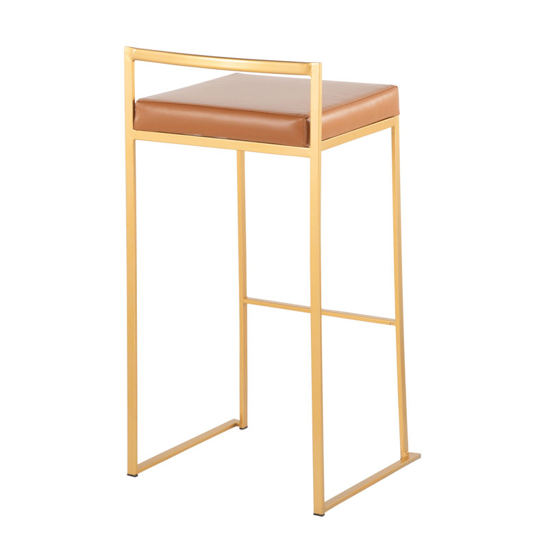 Tabouret de bar contemporain, Brun