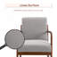 Fauteuil à bascule rembourré