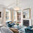 4-Light Alabaster Glass Chandelier