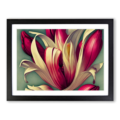 Shining Flowers - Single Picture Frame Print