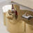 Merrissa Modern Gold Stainless Coffee Table, Large Cloud Fashion Design-1451052327