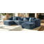 Canapé modulaire modulaire de 135,4 po-1600999197