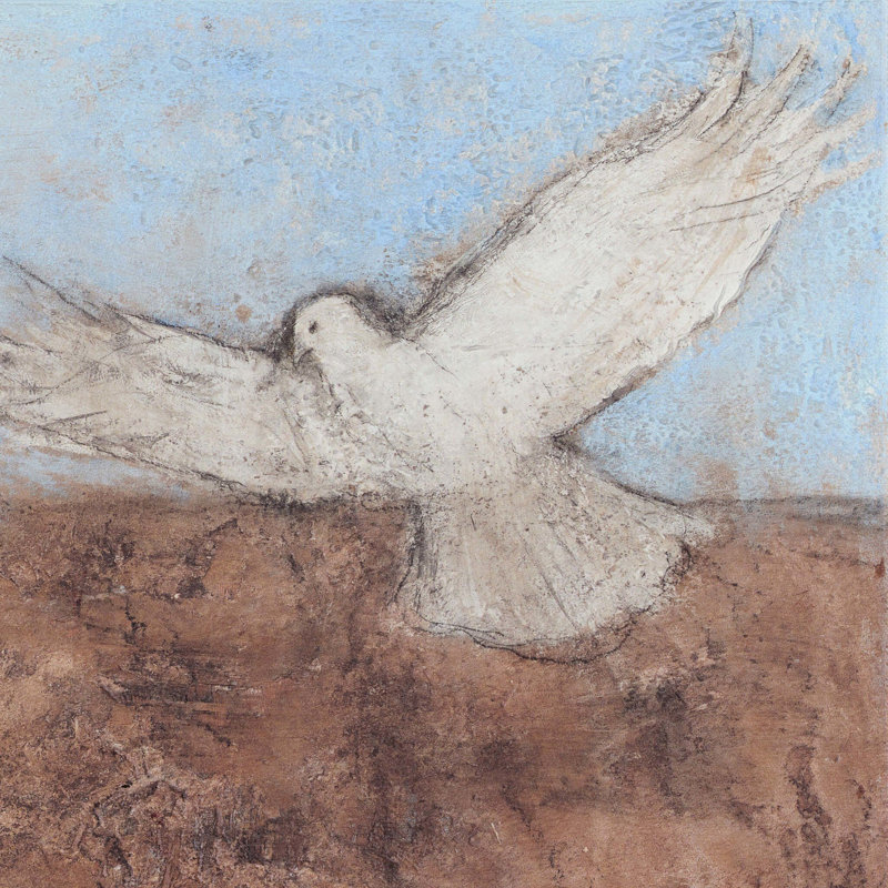 Peristera Painting by Paul Meyer, 18 x 18'
