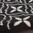 Nourison Essentials Black/Ivory Indoor/Outdoor Area Rug-1517979076