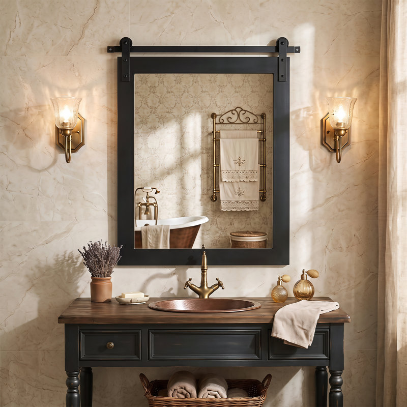 Miroir Blerta, Noir