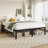 Bed Frames, Metal Platform Bed With Storage Space,Heavy Duty Sturdy, Easy Assembly, No Box Spring Needed-675279330-667073192