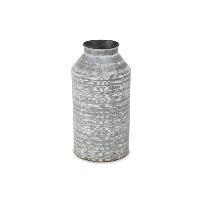 Vase en métal 13 "