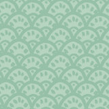 Scallops II 33' L x 20.5" W  Wallpaper Roll