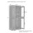 Quartus 72'' Kitchen Pantry