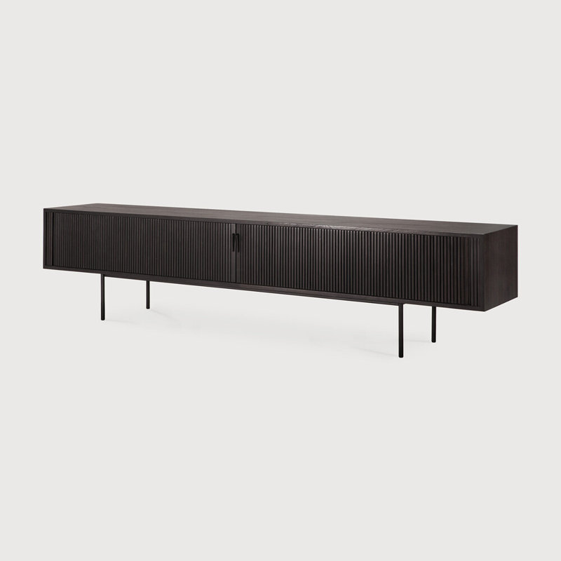 Roller Max Solid Wood TV Stand