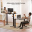Bureau debout ergonomique réglable en hauteur avec tiroir et crochets Ashya-1415848932-1415804231