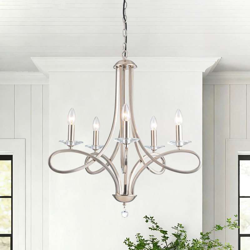 5-Light Candle Style Classic/Traditional Chandelier