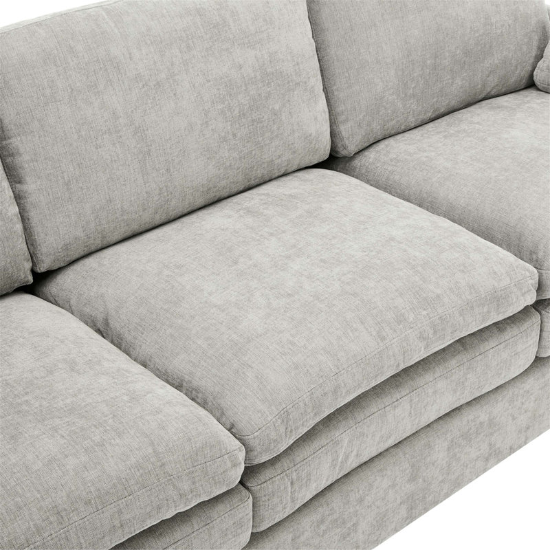 Ensemble de canapé surdimensionné confortable avec coussins moelleux et conception ergonomique, idéal pour détendre et améliorer l'ambiance du salon