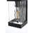 Linch Outdoor Wall Sconce in Black-1283291412