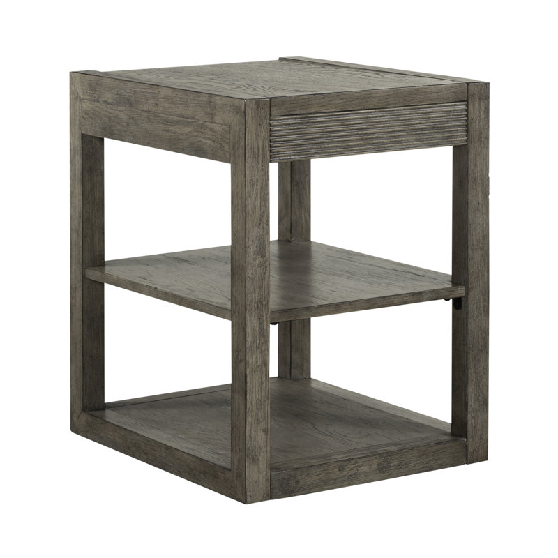 Keena Solid Wood End Table