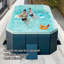 Piscine gonflable pliante 1,6 PVC-114727951