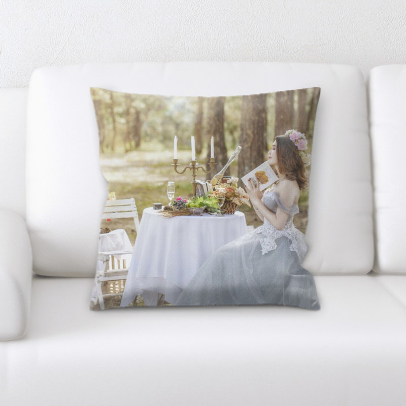 Housse et insert de coussin carré Weddings