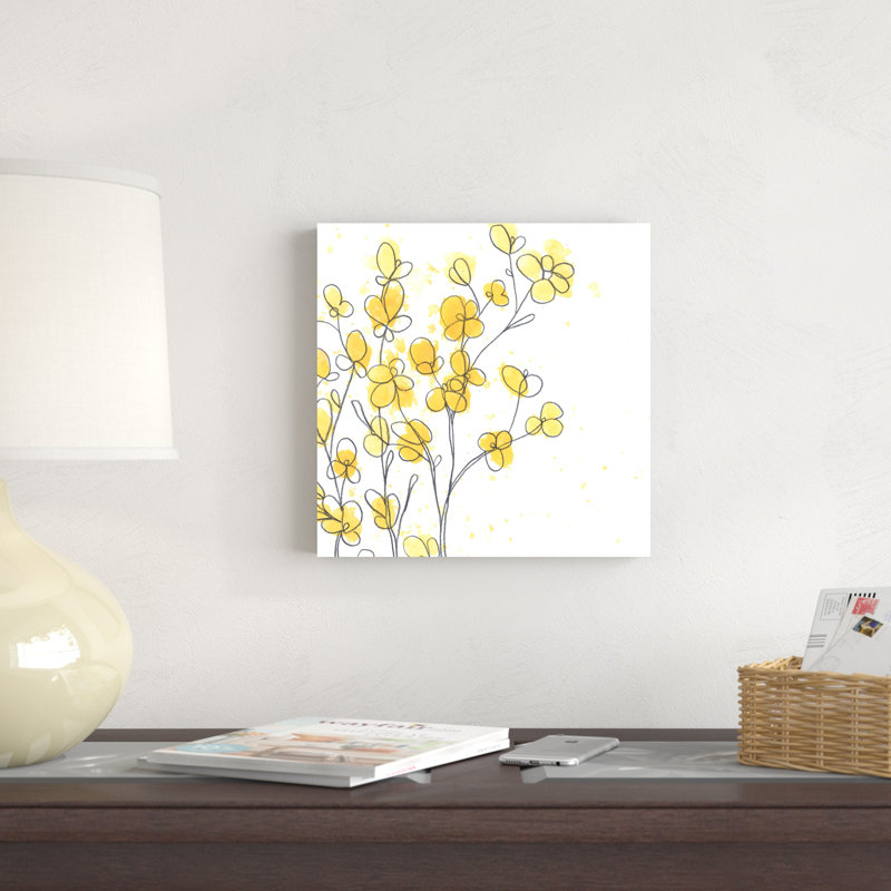 " Posy Pop I ", 12" H x 12" W x 1.25" D