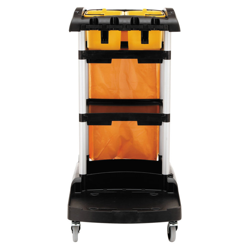 44.13'' H x 22.29'' W Utility Cart with Wheels