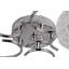 Burroughs 5 - Light Semi Flush Mount Ceiling Light Cut Glass for Low Ceilings-1361681063
