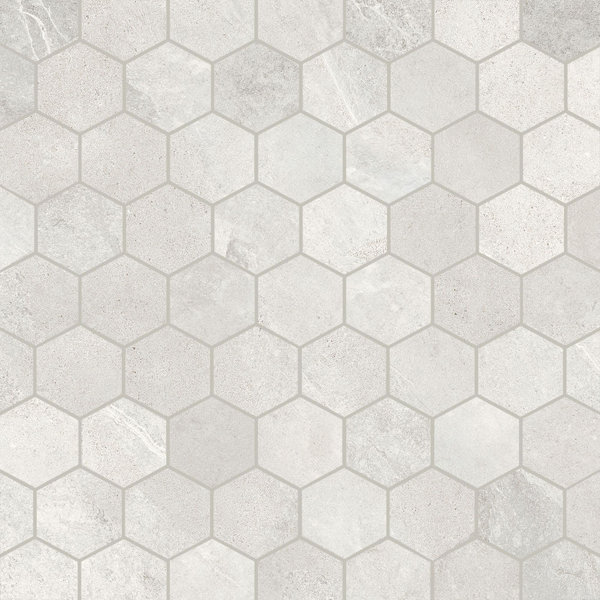 Burlington 2" Hexagon Porcelain Mosaic