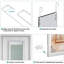 Hazal Metal Flat Wall Mirror-312749376