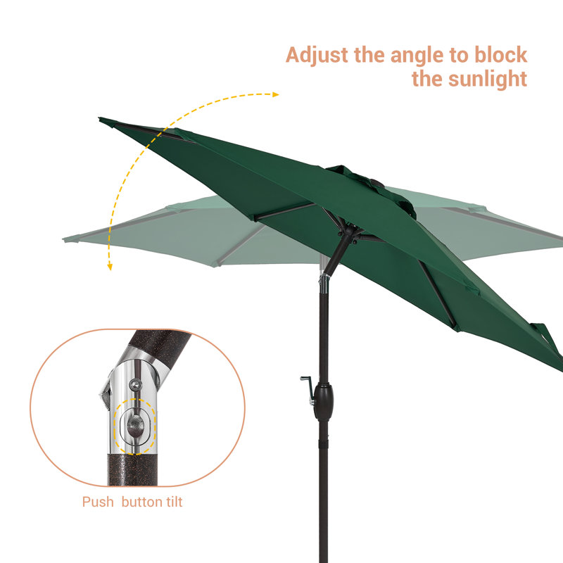 Parasol 90 po Doreon, Vert foncé