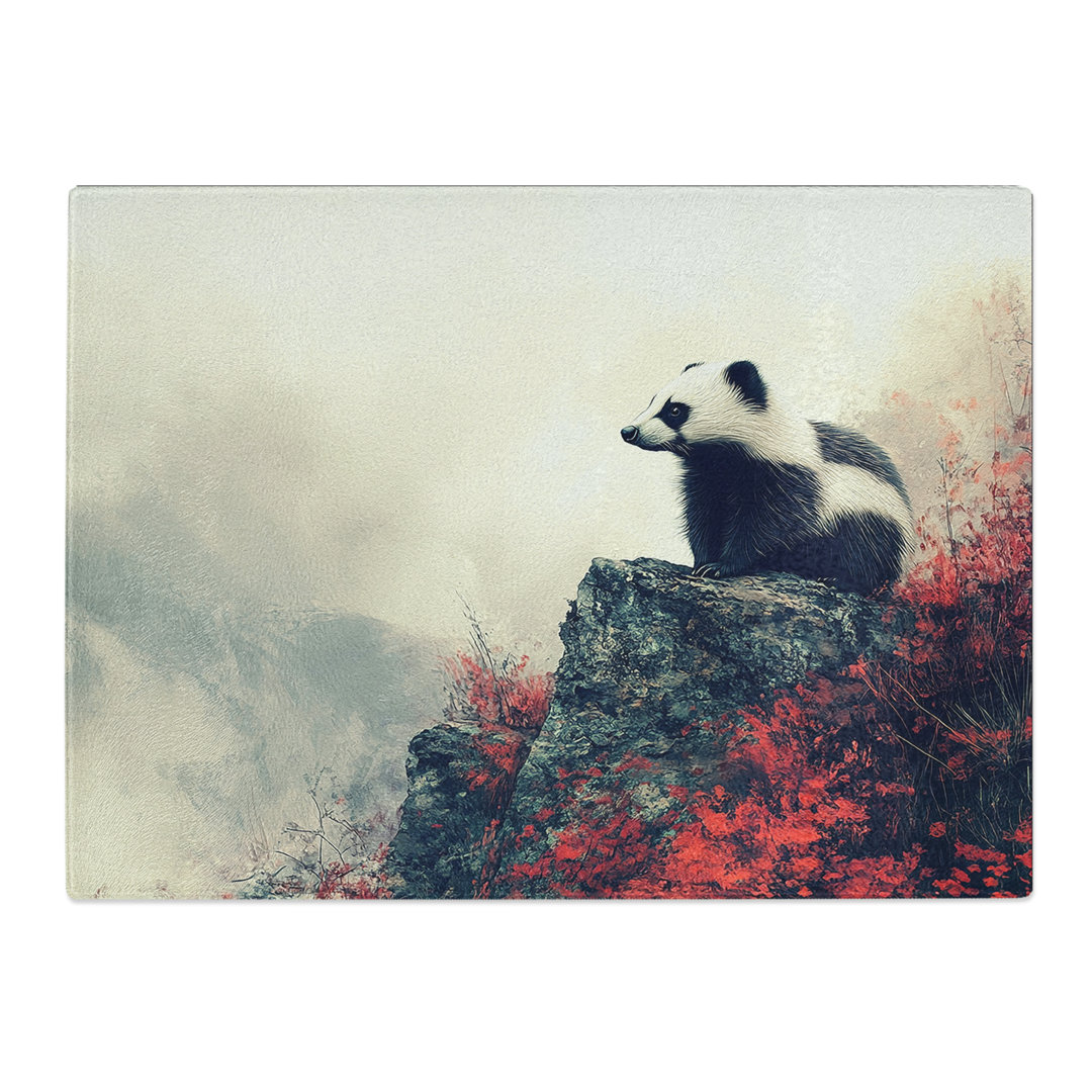 Badger Vol.4  Glass Chopping Board