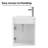 Angelize 16" Single Wall-Mounted Bathroom Vanity Set with Resin Top, Water Saving Faucet, P-Trap-99531659